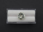 Green Amethyst Faceted 10.1 mm  Single Piece Approximately 3.5 Carat   (GTG-GAM-6)