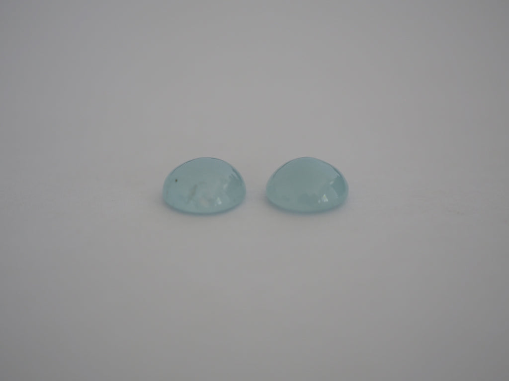 Aquamarine Cabochon 8 mm