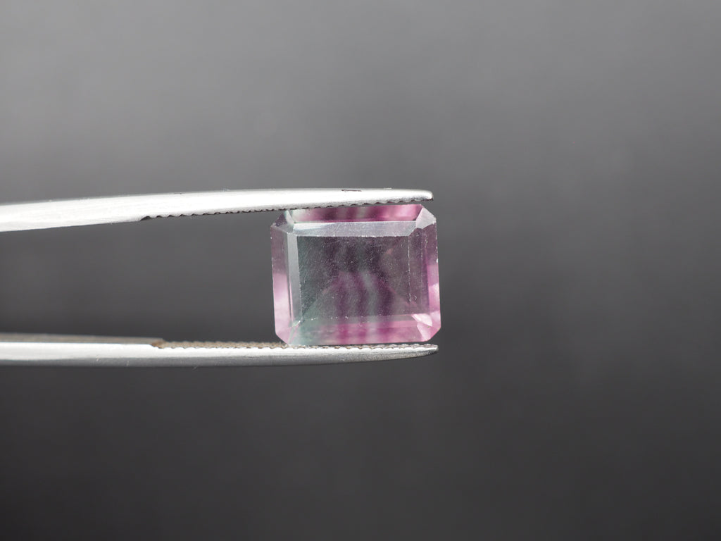 Fluorite Faceted Gemstone 12x10 mm
