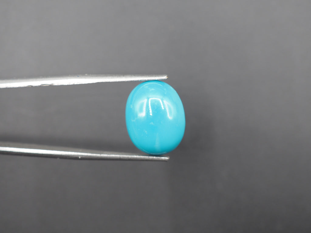 Arizona Turquoise Cabochon 15x12 mm Approximately 8.29 Carat (GTG-AT-4)