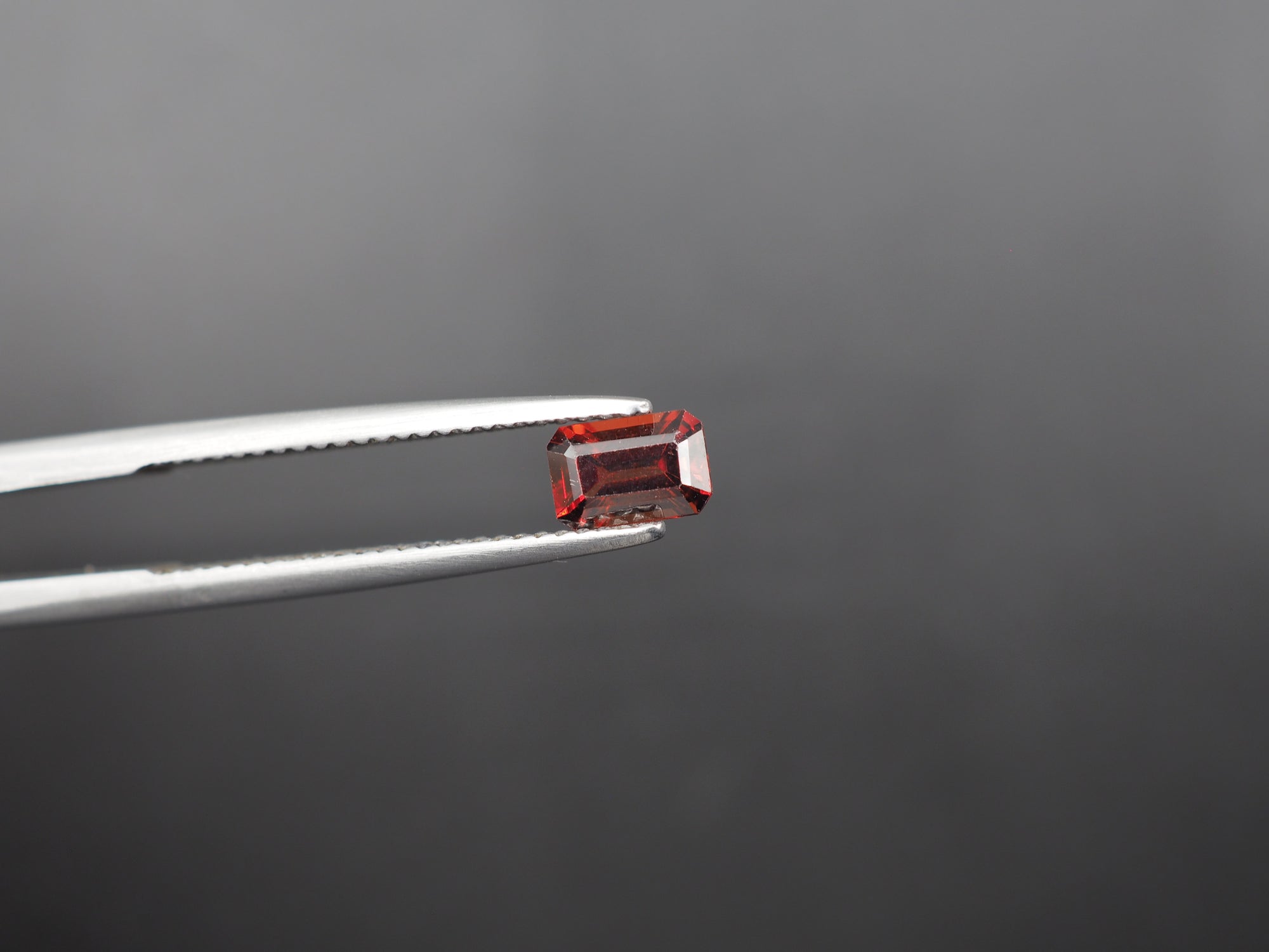 Rhodolite Faceted Garnet Rectangle Shape 6 x 4 mm Approximately 2.84 Carat, 4 Pieces