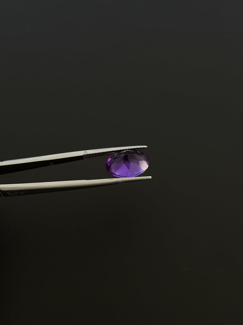 Amethyst Faceted 13.9x10.1 mm Single Piece