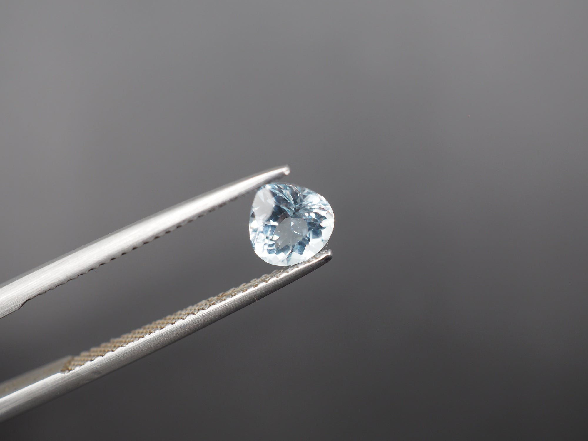 Aquamarine Faceted Gemstone 6x6 mm