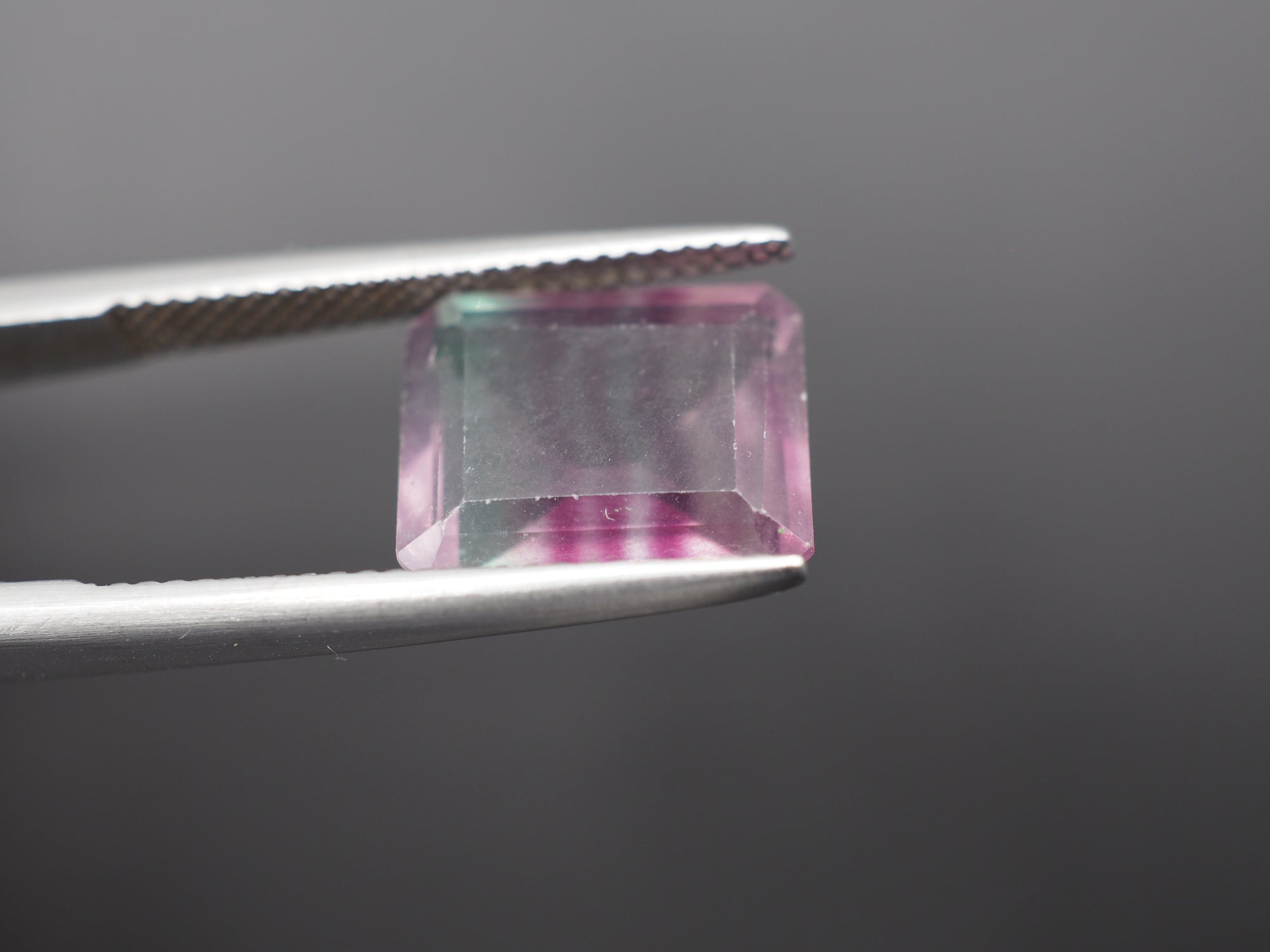 Fluorite Faceted Gemstone 12x10 mm