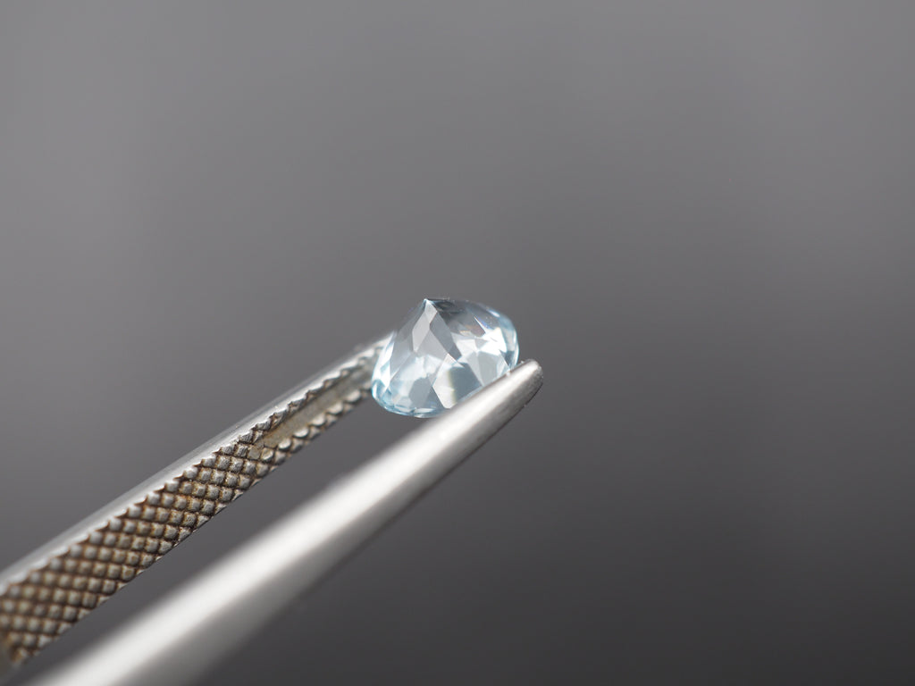 Aquamarine Faceted Gemstone 6x6 mm