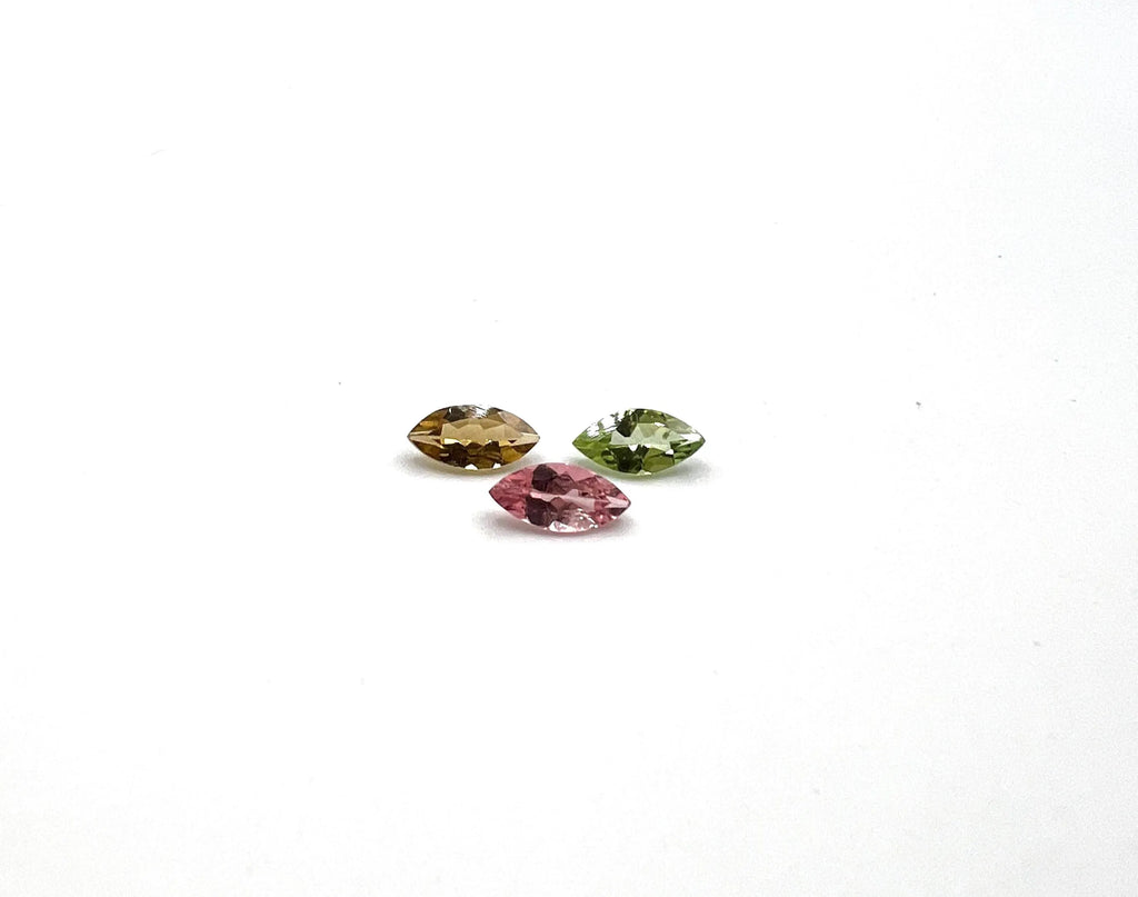 Tourmaline Marquise shape 8x4mm approximately 1.48 carat, 3 pcs (GTG-TOU-4)