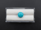 Arizona Turquoise Cabochon 9 mm Approximately 2.71 Carat (GTG-AT-32)