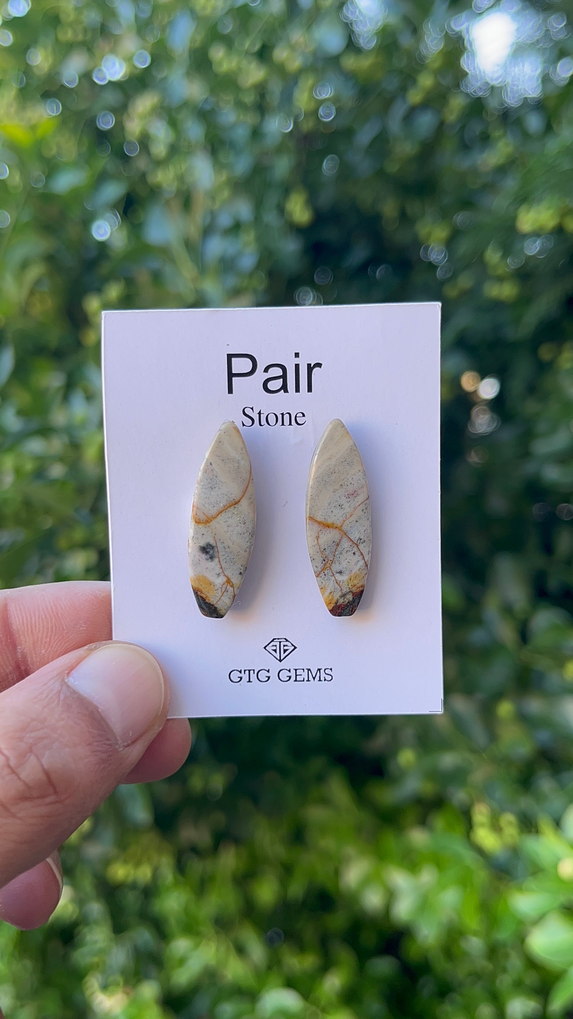 Mookaite Jasper 30x10mm Matching Pair Cabochon Approximately 19 Carat (GTG-MMK-5)