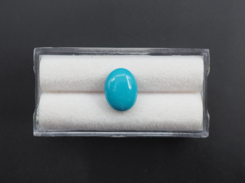 Arizona Turquoise Cabochon 12x9 mm Approximately 3.80 Carat (GTG-AT-28)