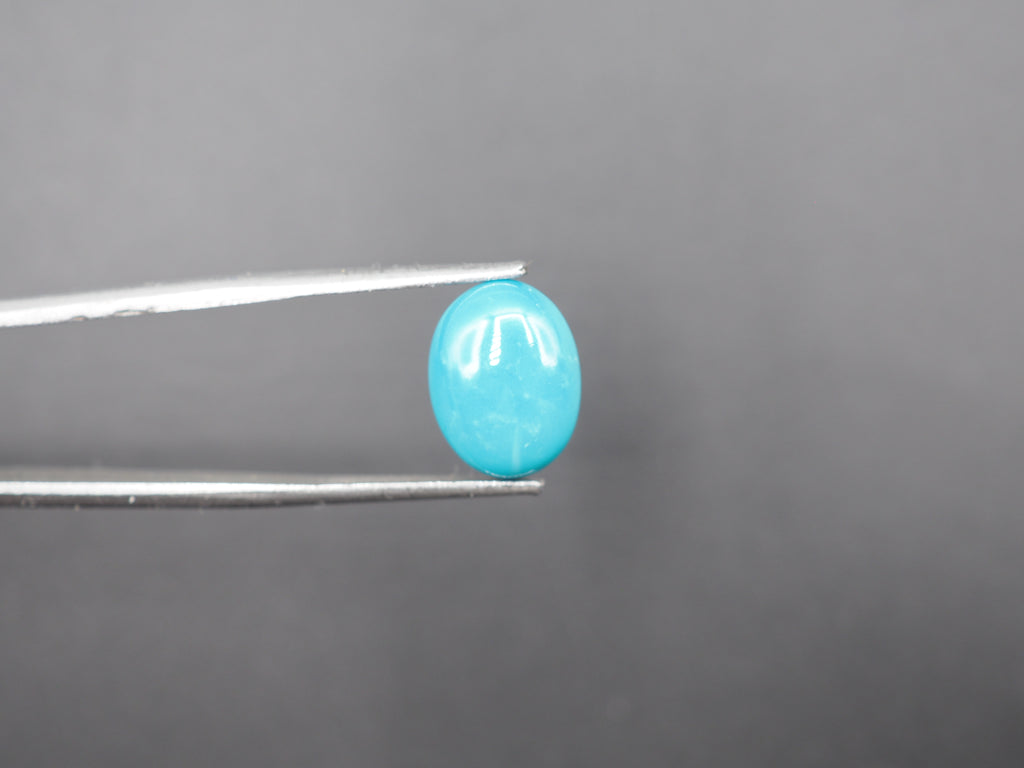 Arizona Turquoise Cabochon 12x9 mm Approximately 3.80 Carat (GTG-AT-28)