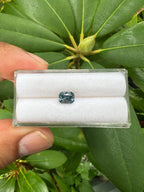 Blue Spinel Emerald Cut 6.6x5x4mm Single Piece Approximately 0.96 Carat (GTG-SP-19)