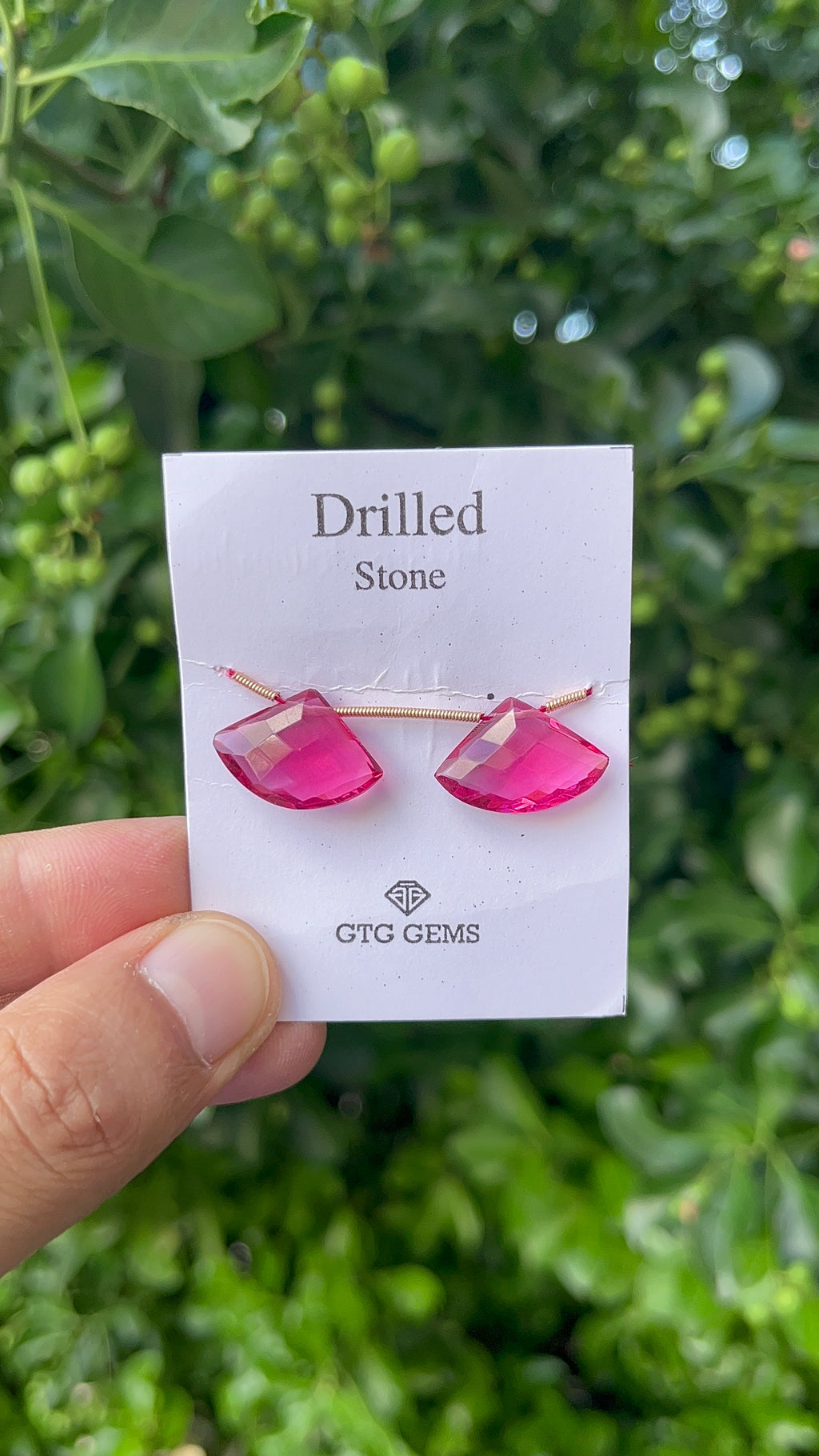 Hydro Drilled Tourmaline 14x20mm, Approximately 15.50 Carat (GTG-HT-7)