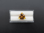 Citrine Trillion Shape Faceted  14.0 x 14.5 x 9.5mm Single Piece Approximately 8.13 Carat (