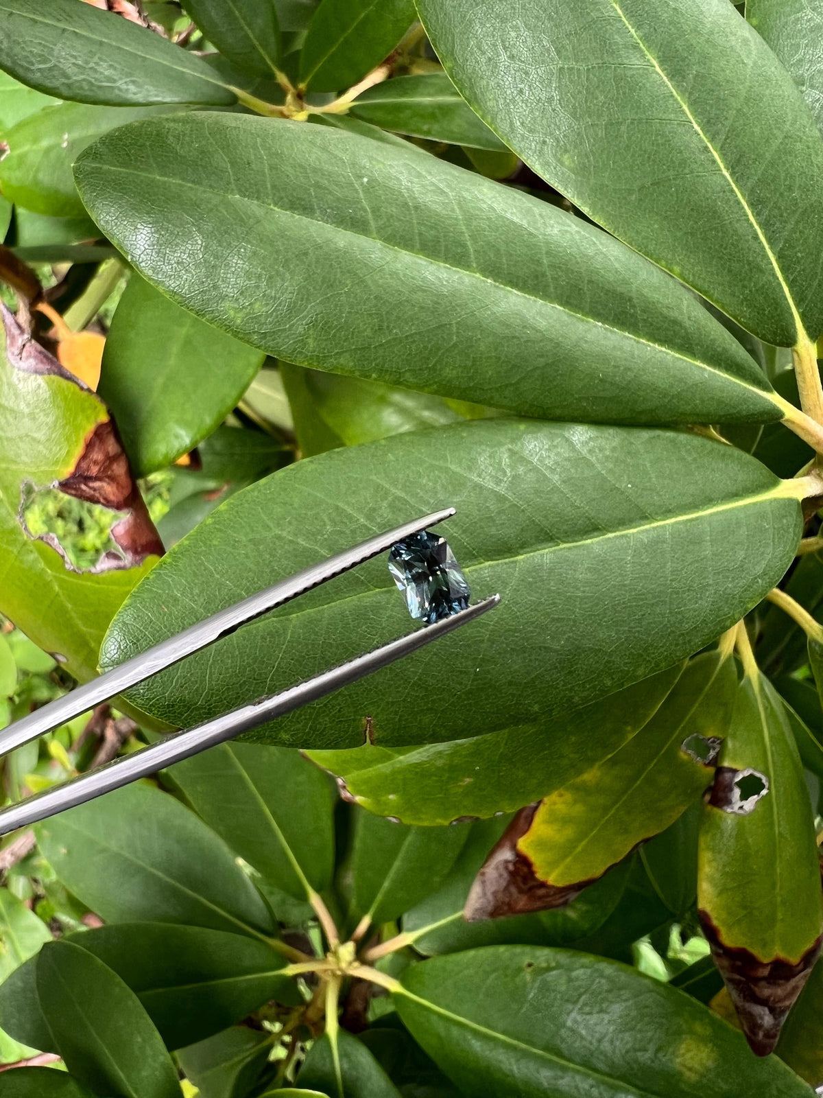 Blue Spinel Emerald Cut 6.6x5x4mm Single Piece Approximately 0.96 Carat (GTG-SP-19)