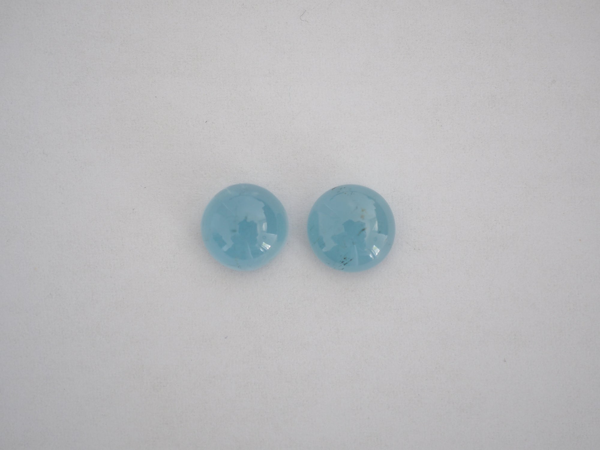Aquamarine Cabochon 8 mm