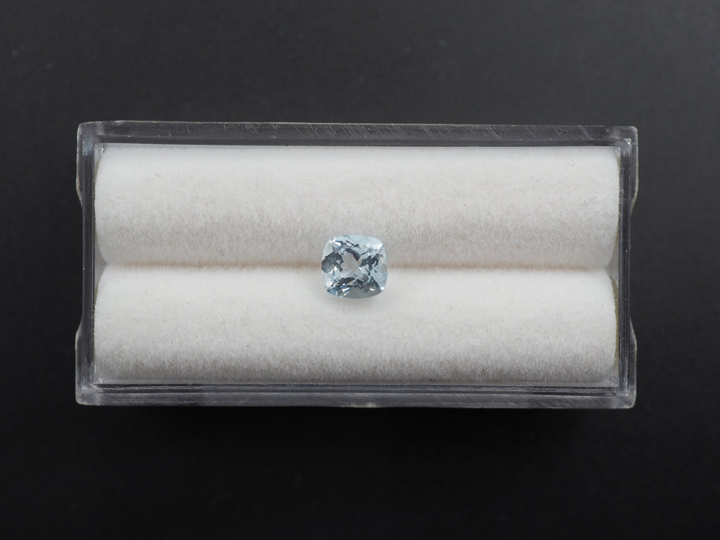 Aquamarine Faceted Gemstone 5.3x5.3 mm