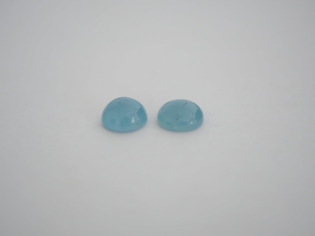 Aquamarine Cabochon 8 mm