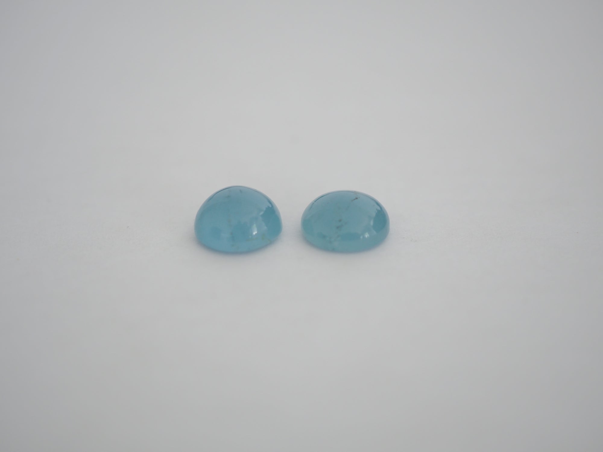 Aquamarine Cabochon 8 mm