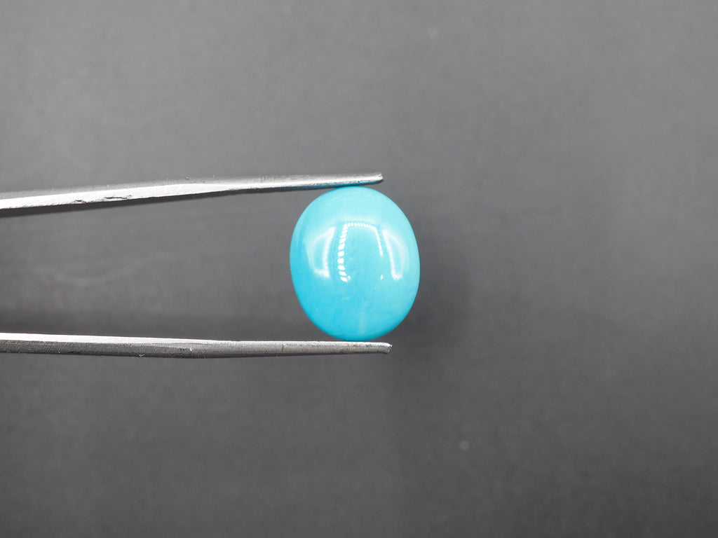 Arizona Turquoise Cabochon 14x11.5 mm Approximately 5.16 Carat (GTG-AT-15)
