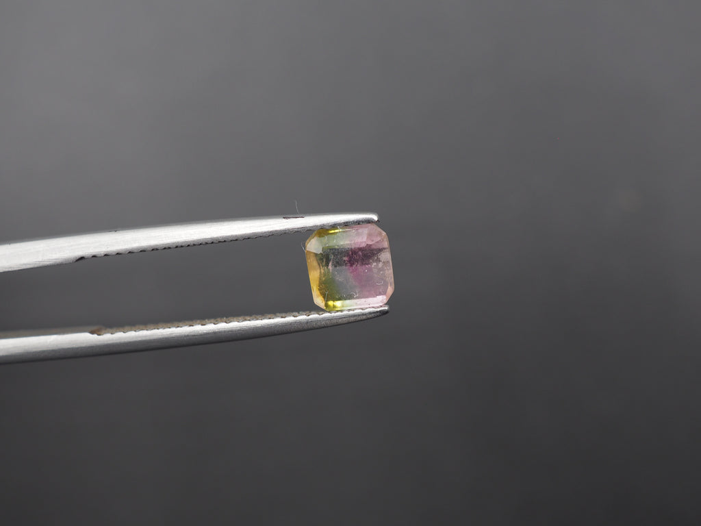 Watermelon Tourmaline Faceted Gemstone 5.9x5.7 mm