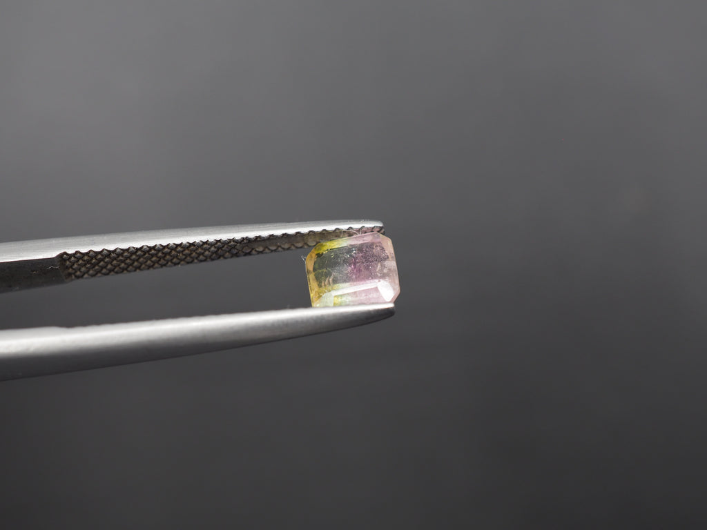 Watermelon Tourmaline Faceted Gemstone 5.9x5.7 mm