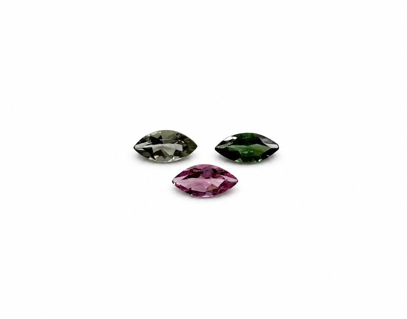 Natural Tourmaline 7x4mm marquise shape approximately 1.08 carat, 3 pcs(GTG-TOU-5)