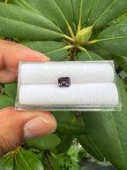 Violet Spinel Emerald Cut 6x5x3.7mm Single Piece Approximately 0.83 Carat (GTG-SP-23)