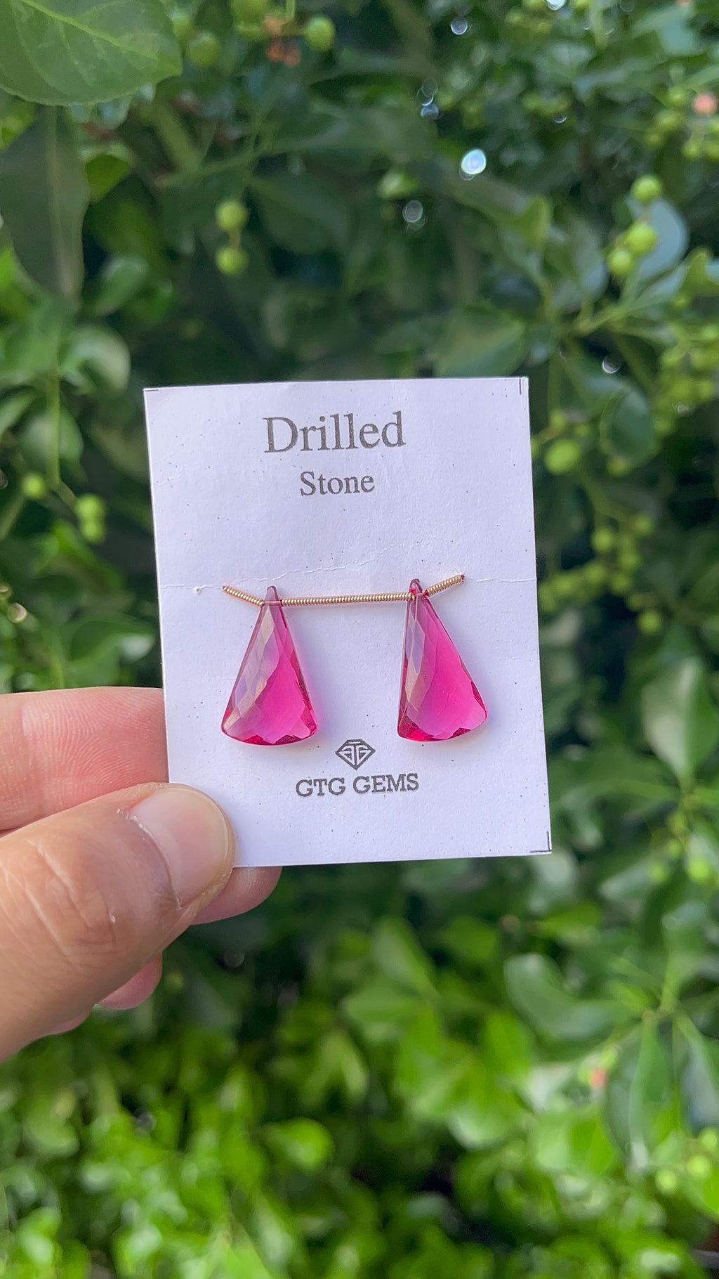 Hydro Drilled Tourmaline 22x12 mm, Approximately 16 Carat (GTG-HT-6)