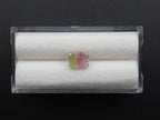 Watermelon Tourmaline Faceted Gemstone 7.6x6.1 mm