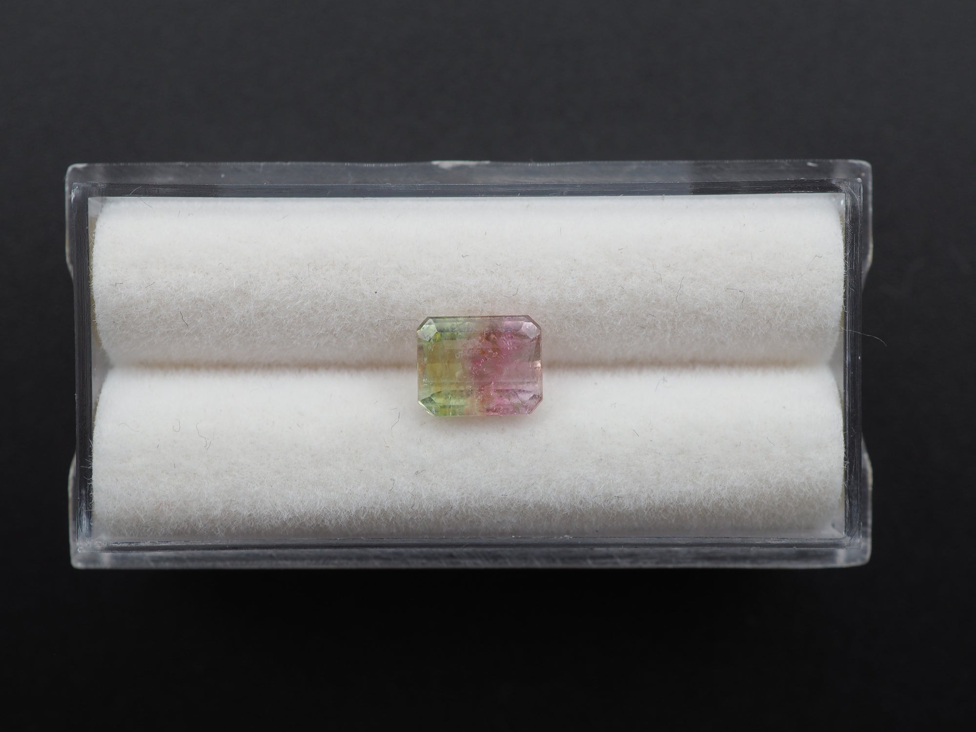 Watermelon Tourmaline Faceted Gemstone 7.6x6.1 mm