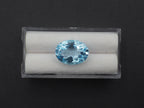 Blue Topaz Faceted Gemstone 15.9x11.9 mm Single Piece Approximately 10.11 Carat (GTG-TO-110)
