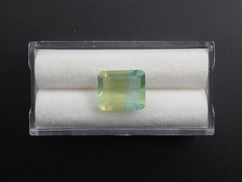 Fluorite Faceted Gemstone 12x10 mm