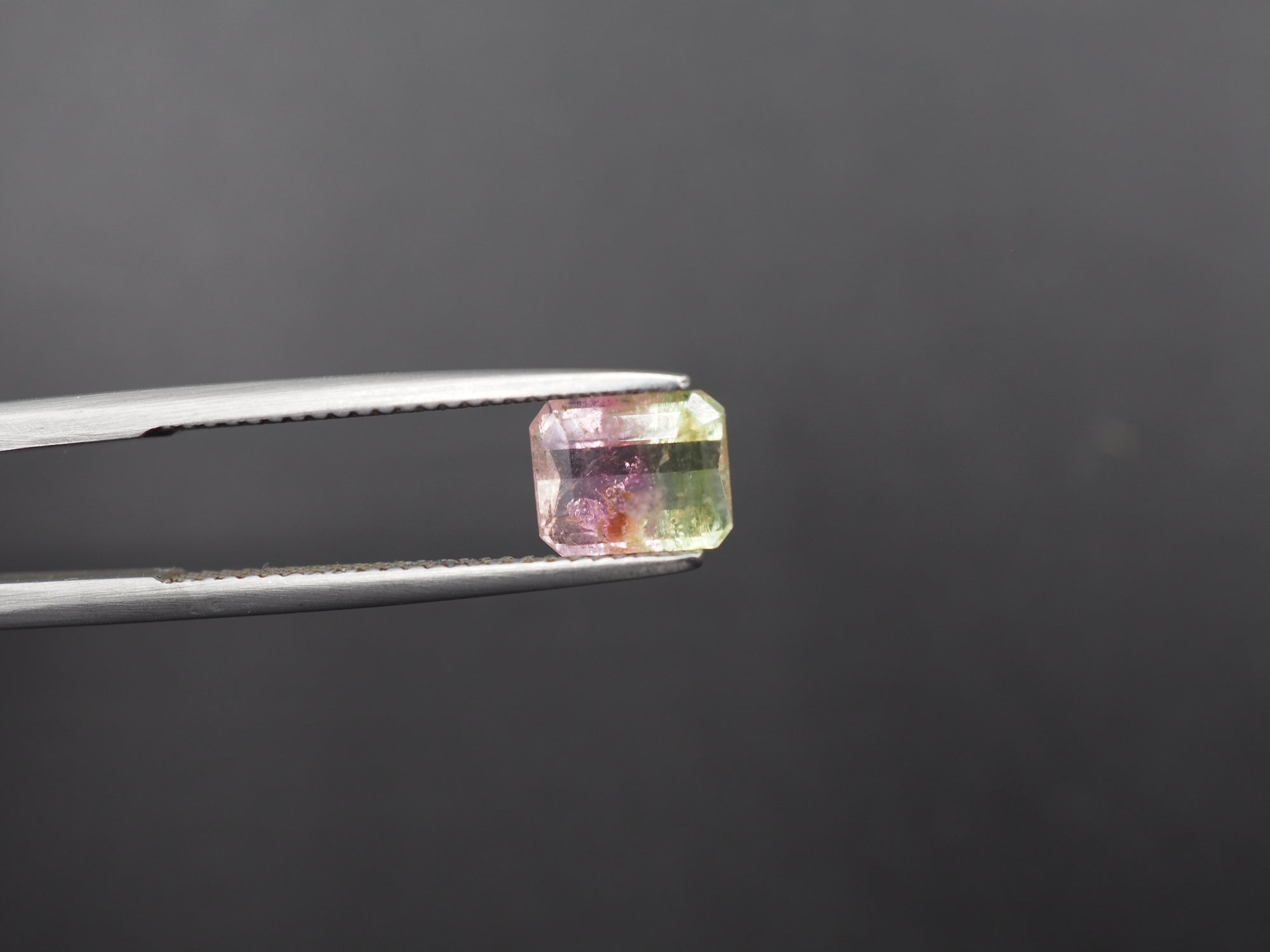 Watermelon Tourmaline Faceted Gemstone 7.6x6.1 mm