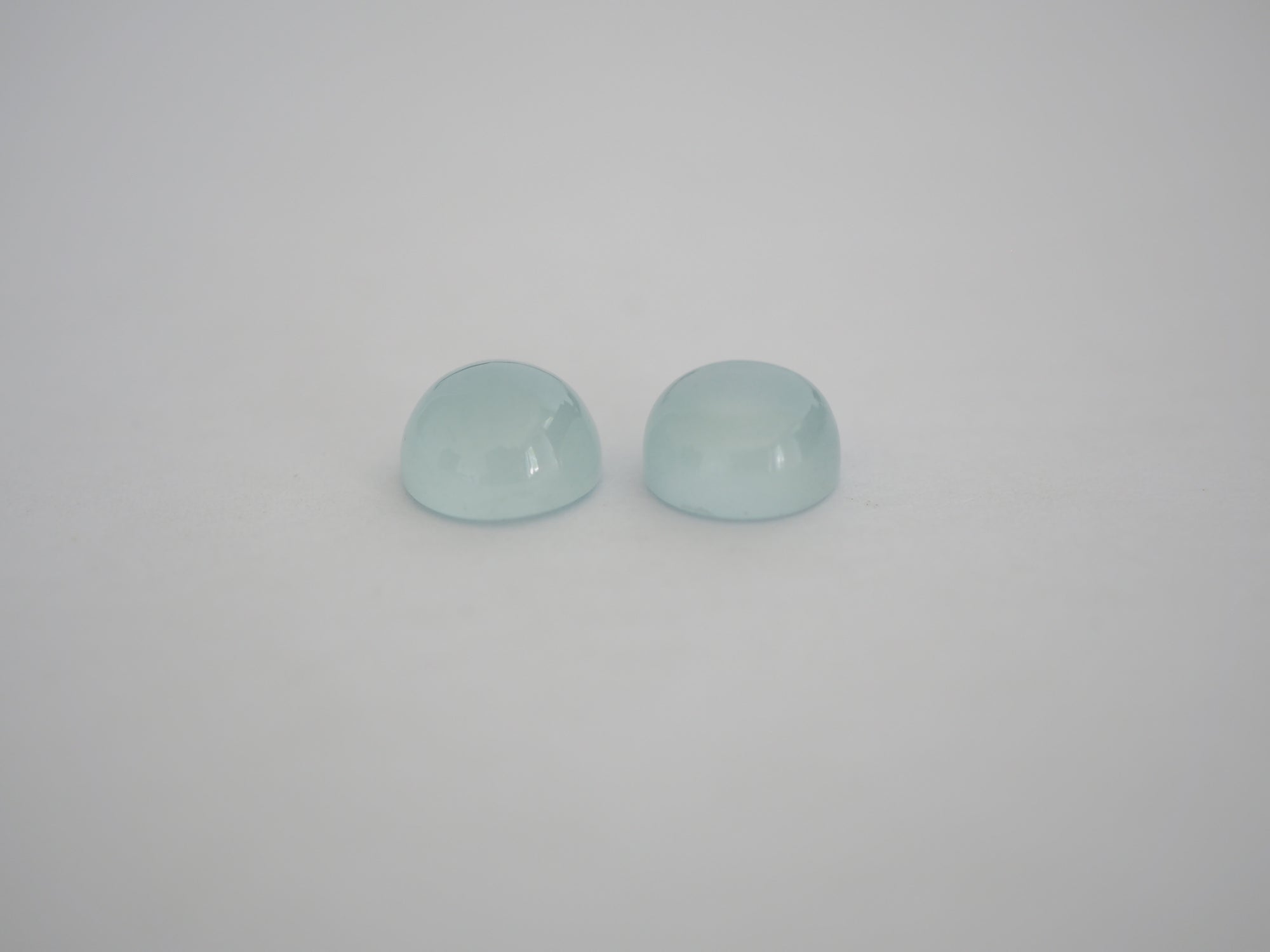 Aquamarine Cabochon 9 mm