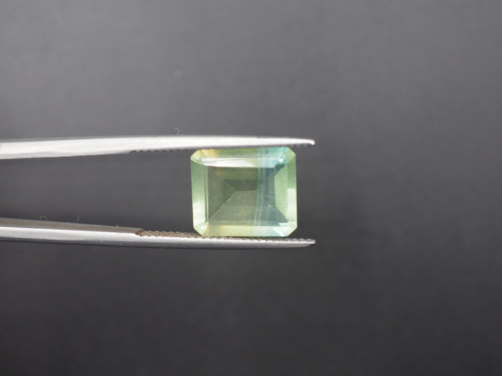 Fluorite Faceted Gemstone 12x10 mm