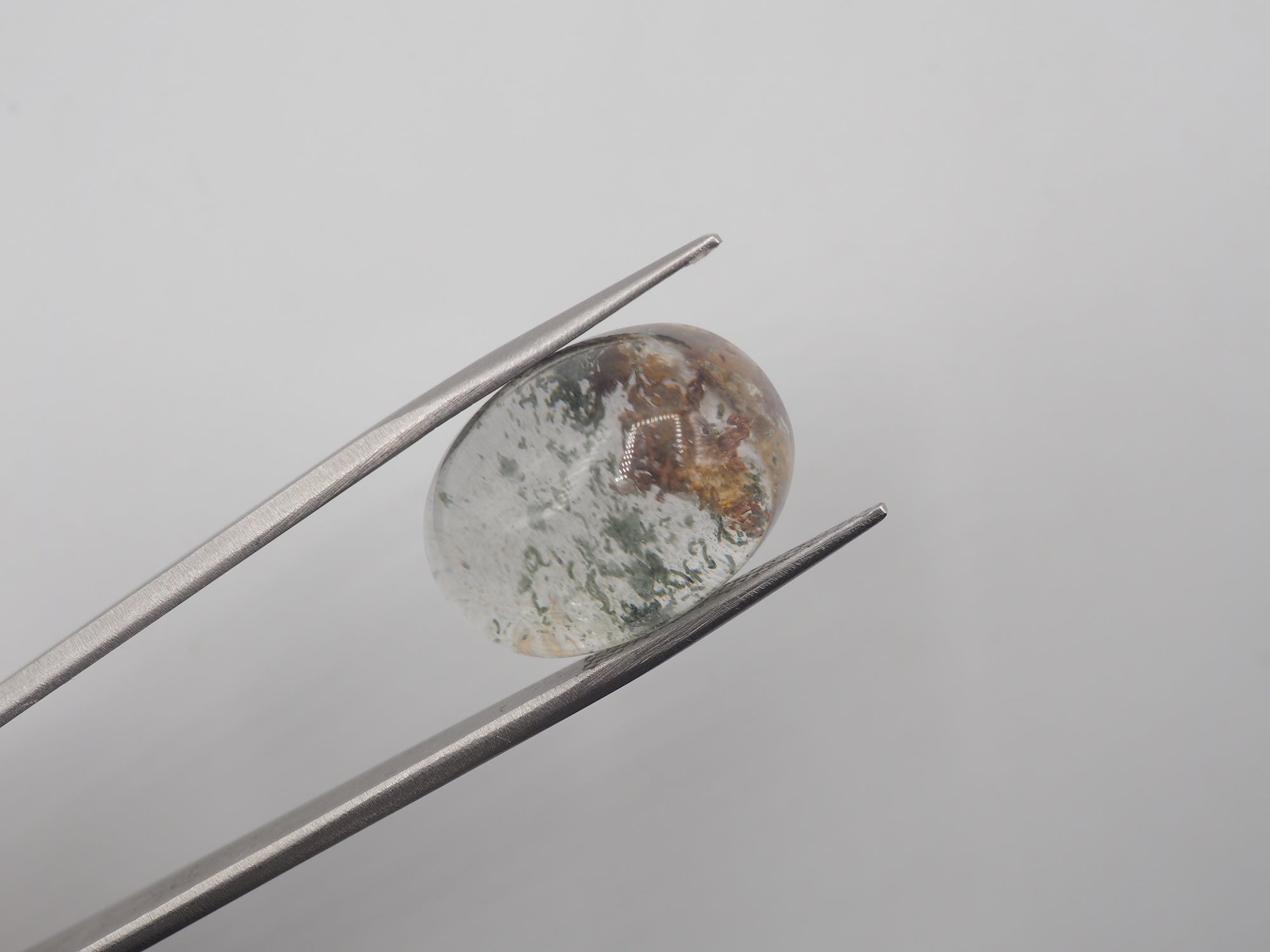 Garden Quartz Cabochon 19.5x14.5 mm Approximately 25.74 Carat (GTG-GQ-6)