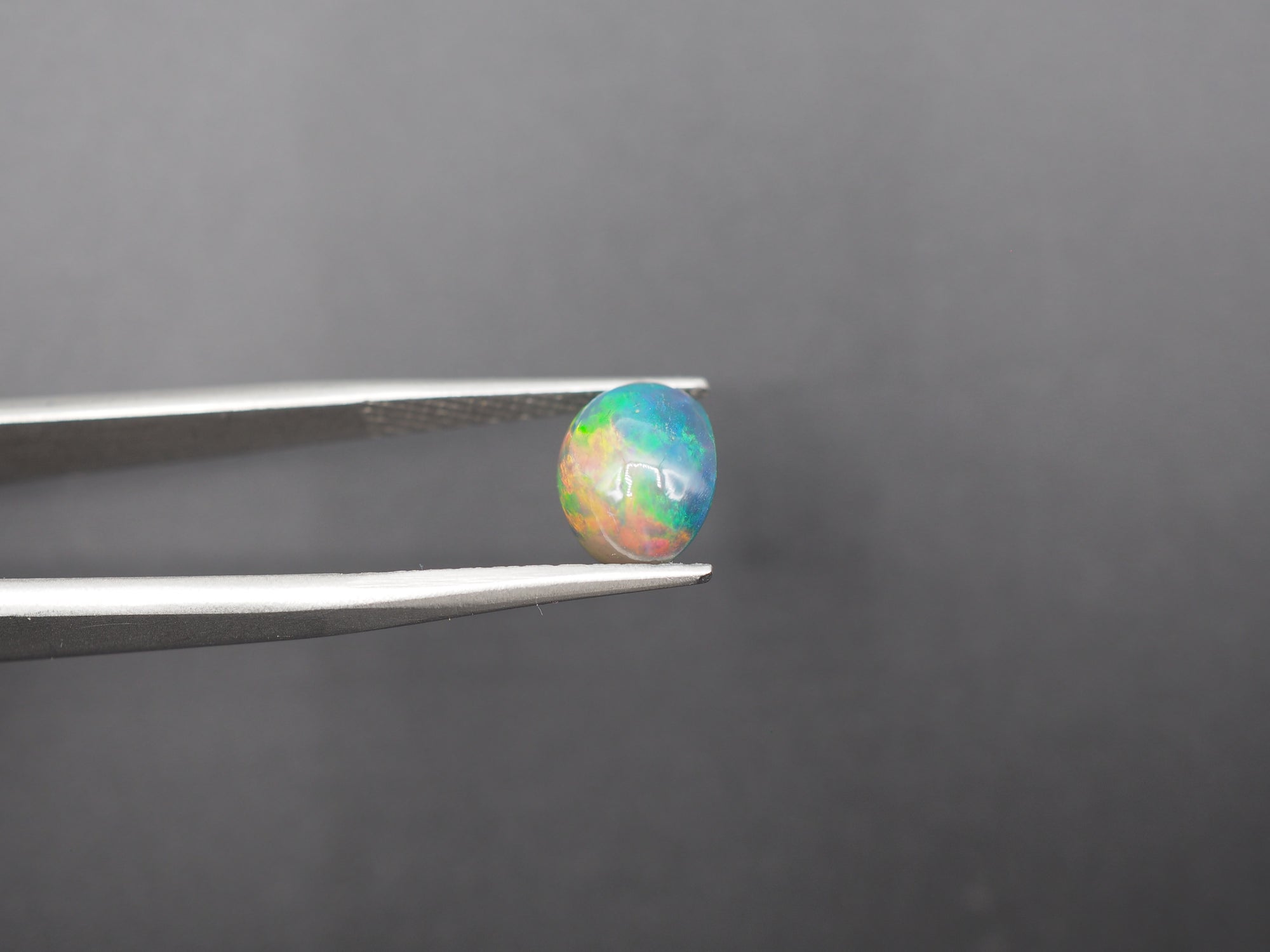 Ethiopian Black Opal Cabochon 10x8 mm Approximately 2.34 Carat (GTG-BOP-42)