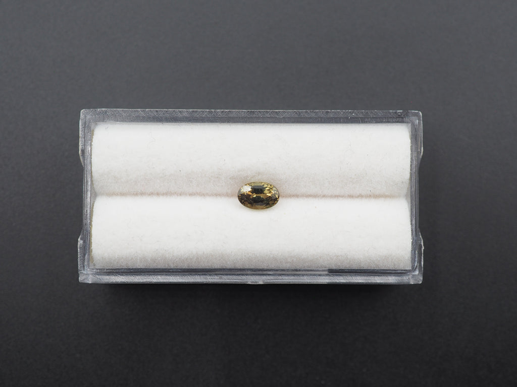 Alexandrite Faceted Gemstone 6x4 mm Single Piece Approximately 0.63 Carat (GTG-ALX-9)