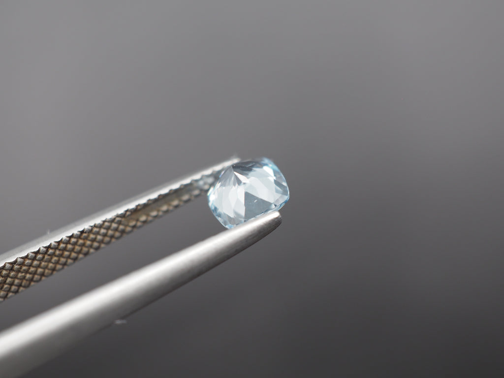 Aquamarine Faceted Gemstone 6x5.2 mm