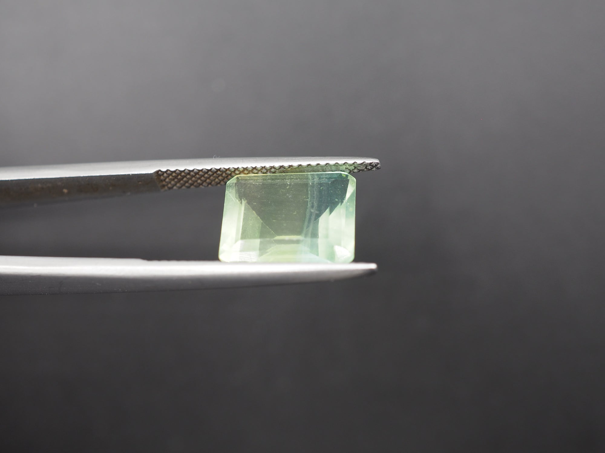 Fluorite Faceted Gemstone 12x10 mm