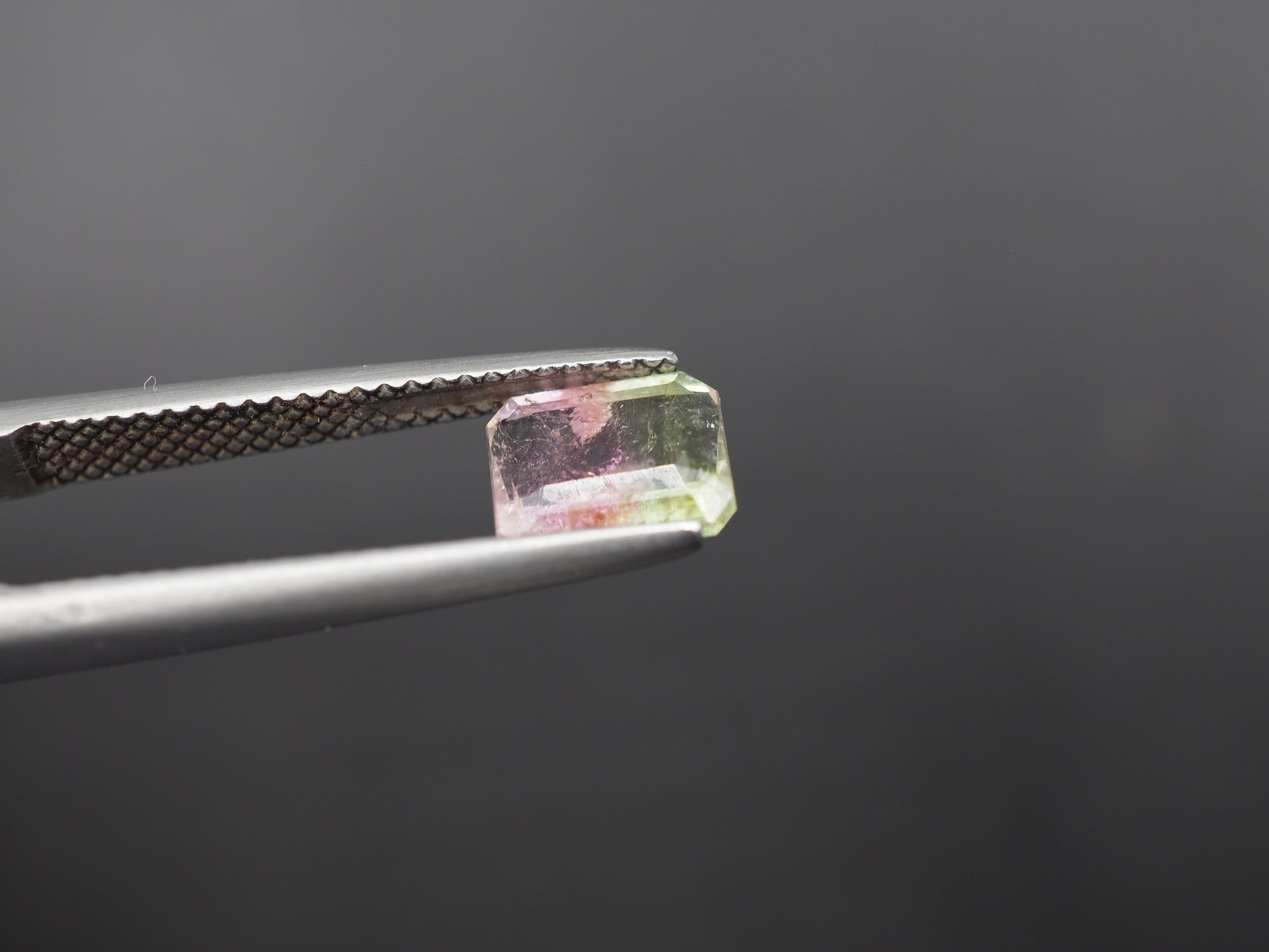 Watermelon Tourmaline Faceted Gemstone 7.6x6.1 mm
