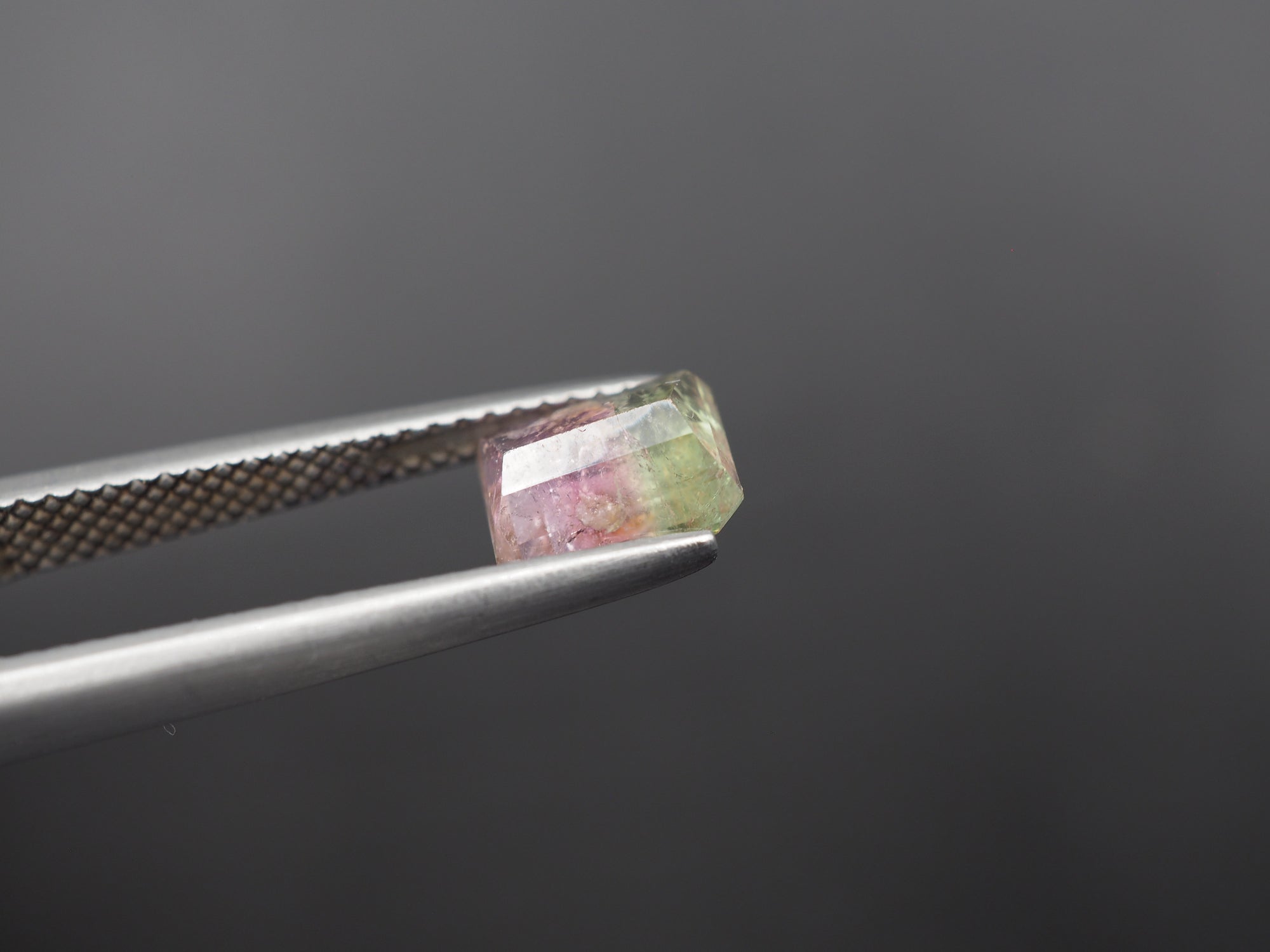 Watermelon Tourmaline Faceted Gemstone 7.6x6.1 mm