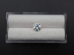 Moissanite Faceted 6.5 mm Single Piece Approximately .90 Carat (GTG-MO-40)