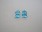 Swiss Blue Topaz Cabochon 6 mm