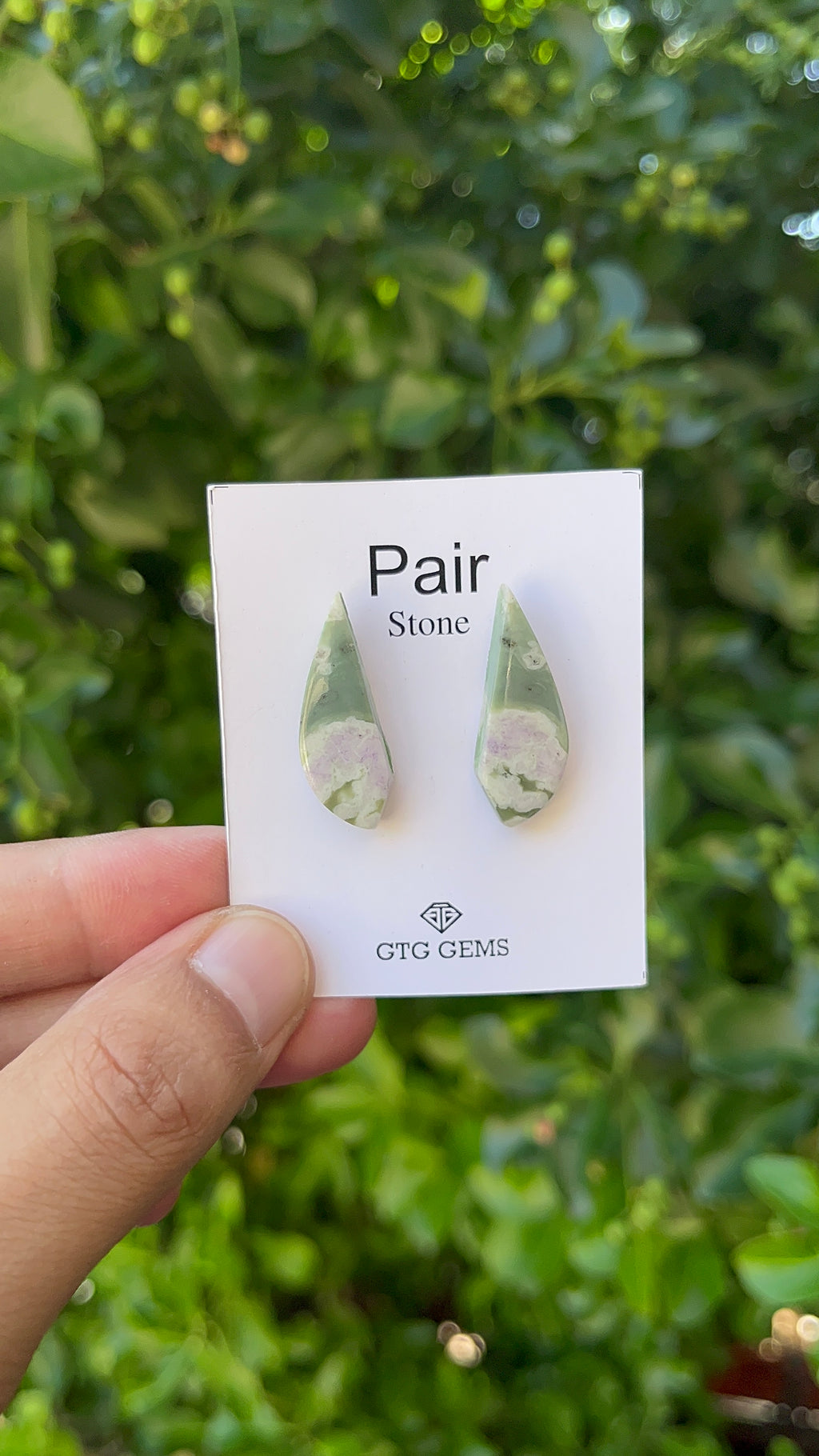 Serpentine Matching Cabochon 29x10 mm, Approximately 27.5 Carat (GTG-MSC-7)