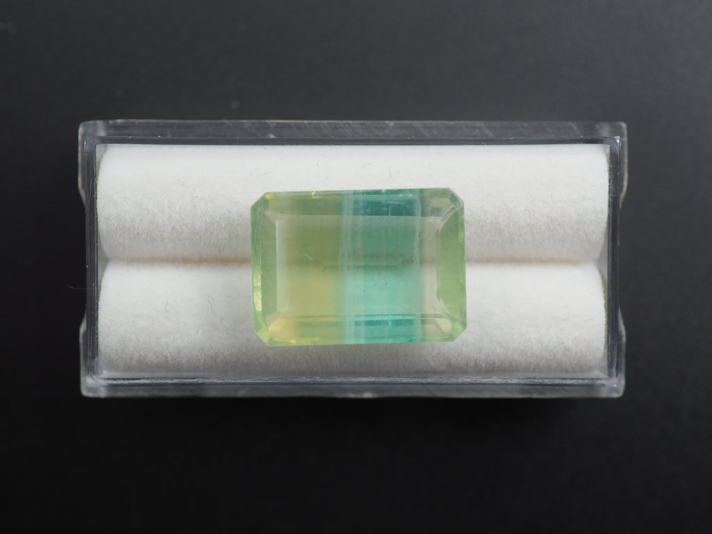 Fluorite Faceted Gemstone 18x13 mm