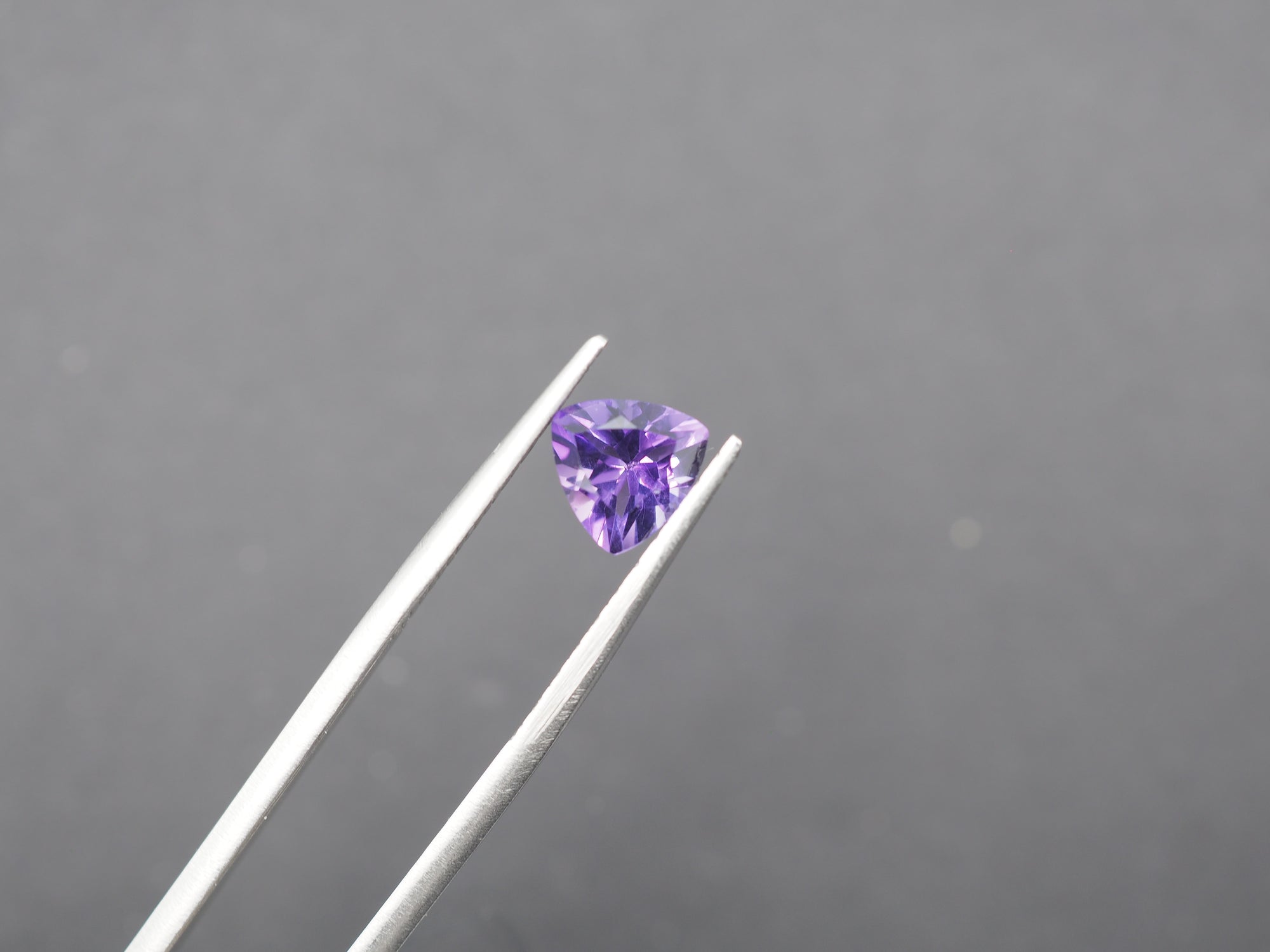 Amethyst Faceted 7x7 mm Matching Pair Approximately 2 Carat (GTG-AM-70)