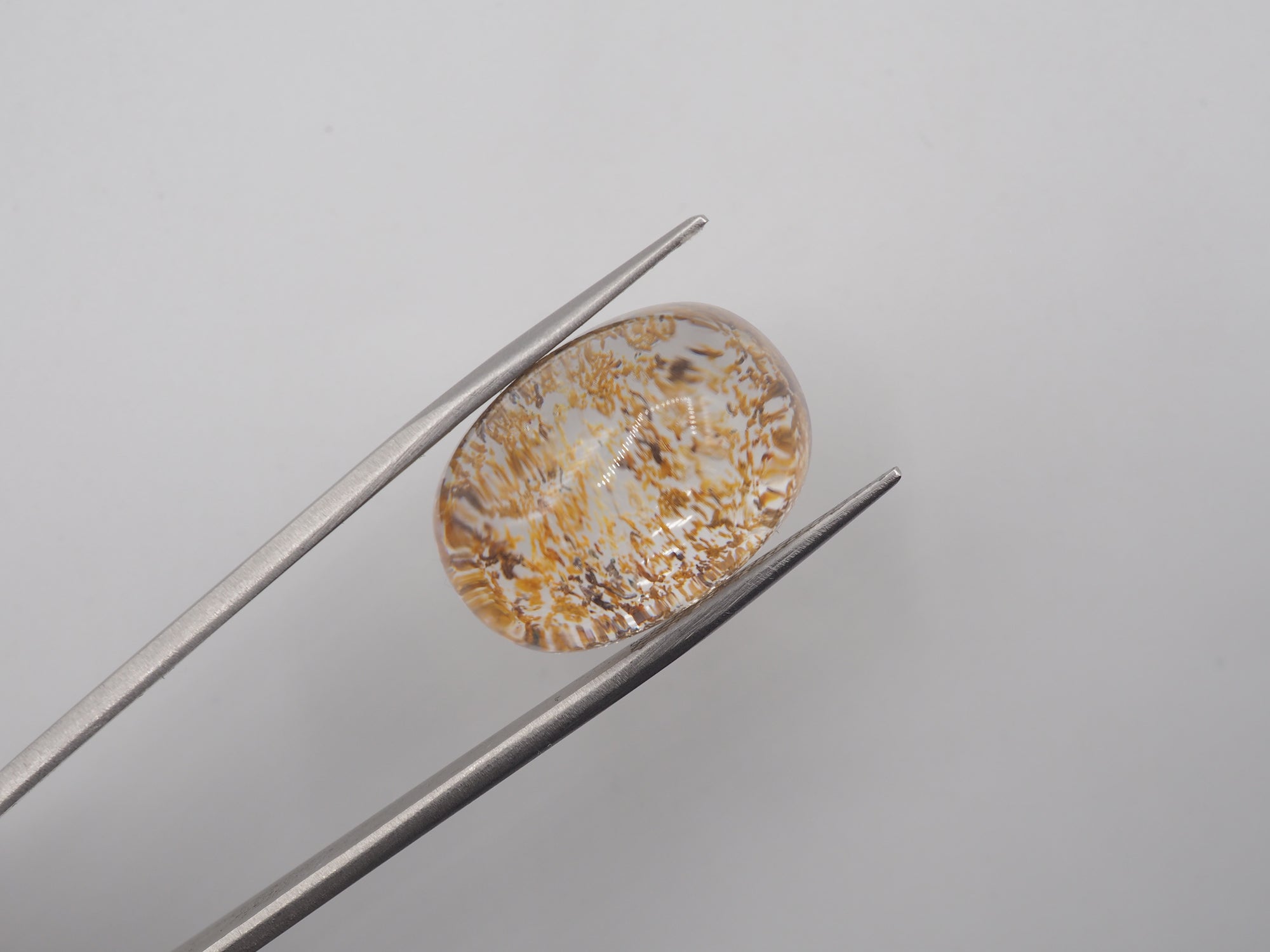 Garden Quartz Cabochon 21.5x15.5 mm Approximately 31.55 Carat (GTG-GQ-7)