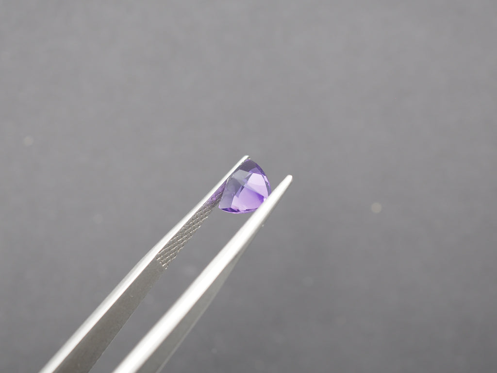 Amethyst Faceted 7x7 mm Matching Pair Approximately 2 Carat (GTG-AM-70)