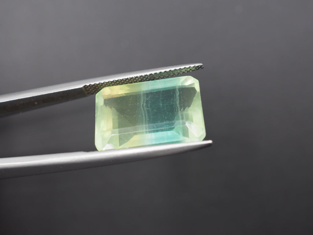 Fluorite Faceted Gemstone 18x13 mm